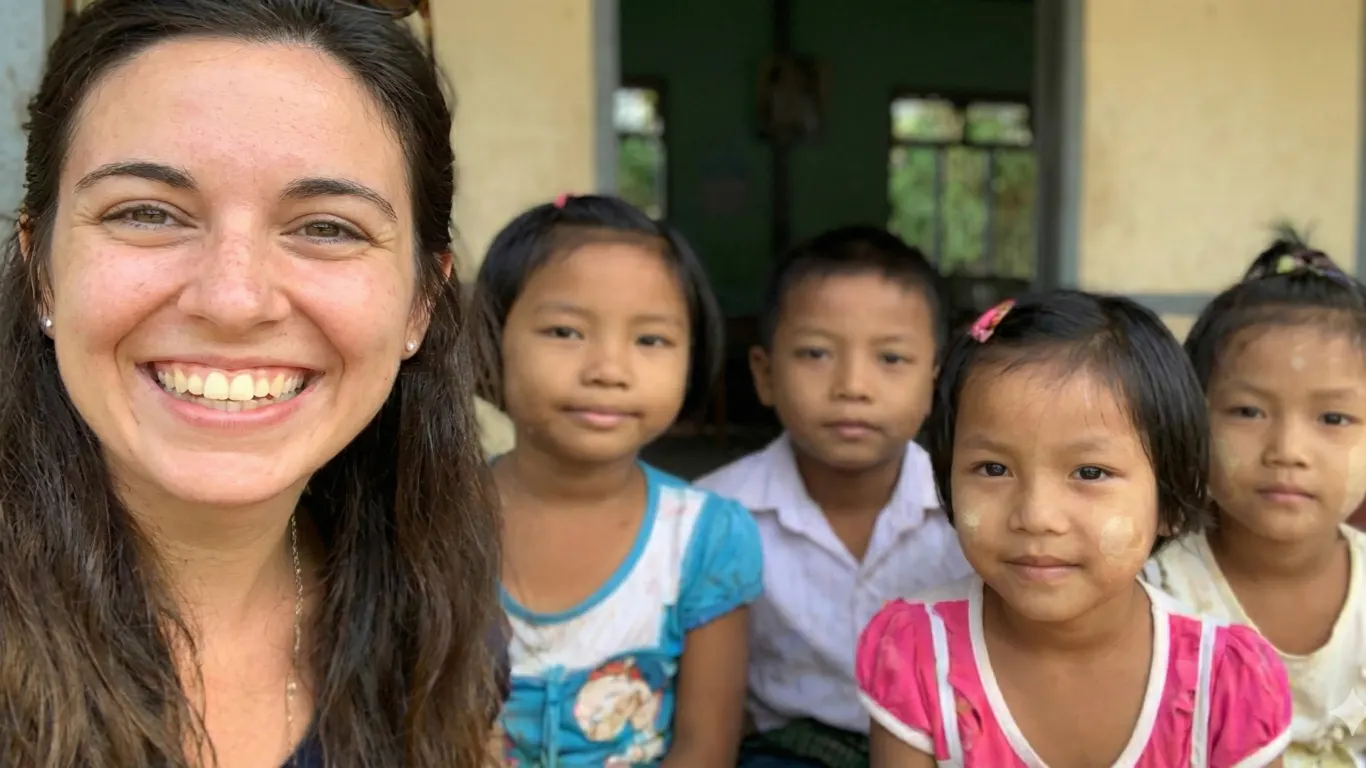 Ana's journey teaching in Myanmar